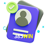 Tornar-se um membro do 385WIN é muito simples