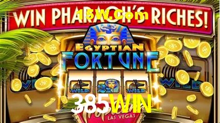 Tela de boas-vindas e lobby de jogos do aplicativo 385WIN